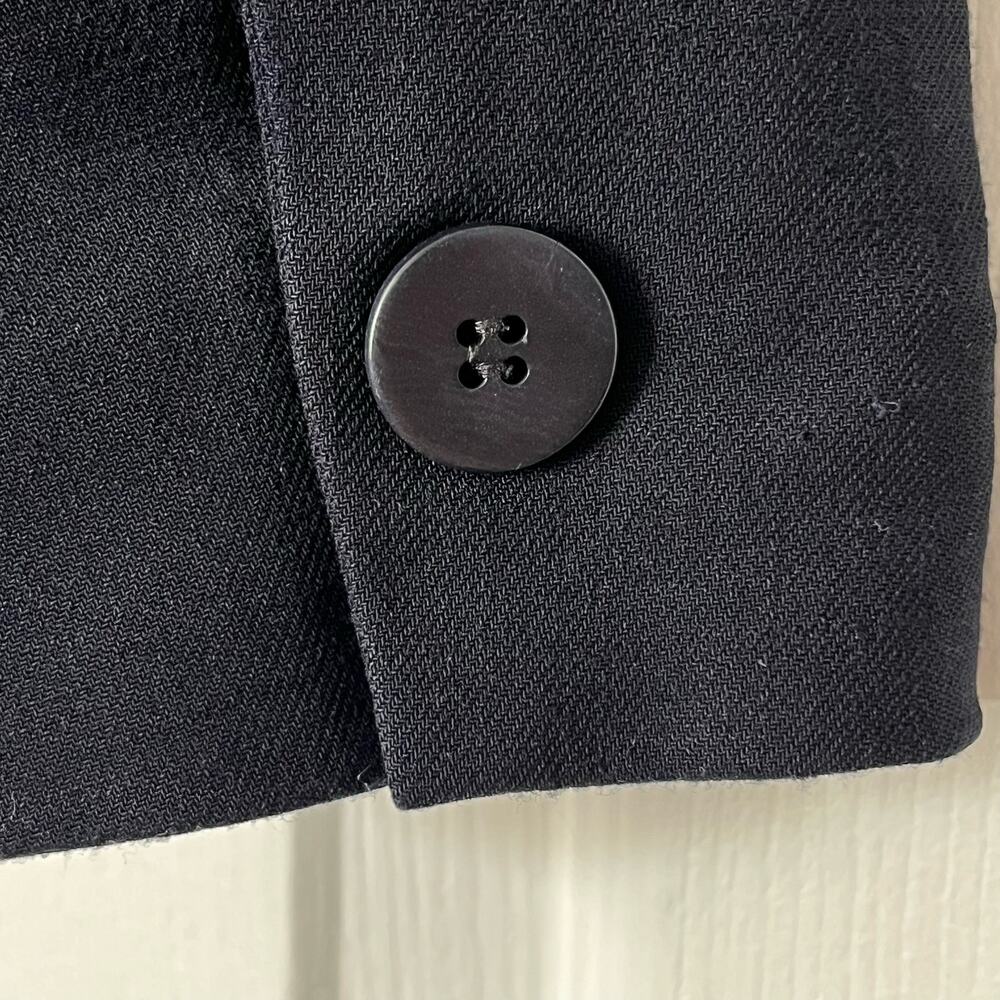 Dkny Hidden Placket Button Jacket - Size 8 - image 7